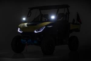 Rough Country - 93217 | Rough Country Front LED Cube Light Kit For Segway UT6/UT10 | Black Series - Image 6