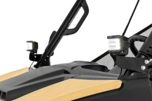 Rough Country - 93217 | Rough Country Front LED Cube Light Kit For Segway UT6/UT10 | Black Series - Image 5