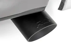 Rough Country - 96004A | Rough Country Exhaust Tip With RC Logo | Black, 2.5 - 3.125 inch Pipe - Image 2