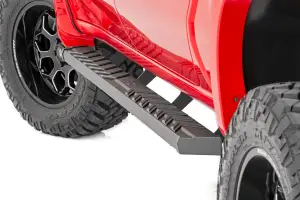 Rough Country - 41002A | Rough Country BA2 Running Boards Side Step Bars For Chevrolet Silverado 1500, 2500 HD & 3500 HD / GMC Sierra 1500, 2500 HD & 3500 HD - Image 2
