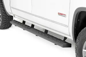 Rough Country - 41001A | Rough Country BA2 Running Boards Side Step Bars For Chevrolet Silverado 1500, 2500 HD & 3500 HD / GMC Sierra 1500, 2500 HD & 3500 HD - Image 2