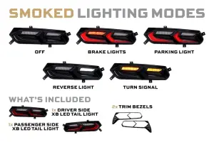 Morimoto - LF754 | Morimoto XB LED Tail Lights For Corvette C7 | Smoked - Image 3