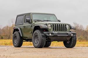 Rough Country - 94140 | Rough Country 3.5 Inch Lift Kit, 2 Door For Jeep Wrangler JL Rubicon 4WD | M1 Monotube Shocks - Image 5