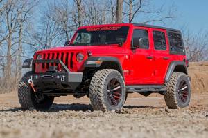 Rough Country - 65540 | Rough Country 3.5 Inch Lift Kit For Jeep Wrangler Unlimited JL 4 Door | Non-Rubicon, M1 Monotube Shocks - Image 4