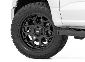 Rough Country - 80201217A | Rough Country 80 Series Wheel | One-Piece / Semi Gloss Black / 20x9 / 6x135 / -12mm - Image 5