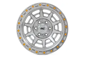 Rough Country - 85170010C | Rough Country 85 Series Wheel | Simulated Beadlock / Full Machine / 17x9 | 8x6.5 | +0mm - Image 1