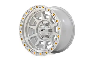Rough Country - 85170010C | Rough Country 85 Series Wheel | Simulated Beadlock / Full Machine / 17x9 | 8x6.5 | +0mm - Image 2