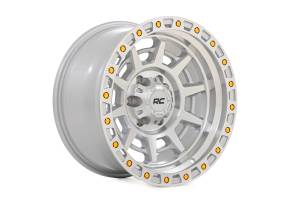 Rough Country - 85170010C | Rough Country 85 Series Wheel | Simulated Beadlock / Full Machine / 17x9 | 8x6.5 | +0mm - Image 4
