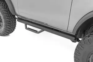 Rough Country - RCF21582DB | Rough Country Wheel To Wheel Nerf Steps For Ford Bronco 4WD | 2 Door - Image 2