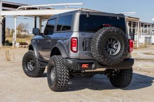 Rough Country - RCF21582DB | Rough Country Wheel To Wheel Nerf Steps For Ford Bronco 4WD | 2 Door - Image 6
