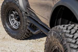 Rough Country - RCF21582DB | Rough Country Wheel To Wheel Nerf Steps For Ford Bronco 4WD | 2 Door - Image 8