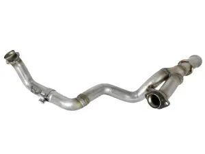 Afe - Advance Flow Engineering - 48-48026 | aFe Power Twisted Steel 2-1/4 Inch 409 Stainless Steel Y-Pipe For Jeep Wrangler (JL) / Gladiator (JT)  V6-3.6L - Image 2