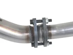 Afe - Advance Flow Engineering - 48-46210 | AFE Power Twisted Steel Loop Delete Down-Pipe & Y-Pipe 2" to 2-1/2" 409 Stainless Steel Exhaust System (2012-2018 Wrangler JK Unlimited V6-3.6L) - Image 2