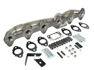 Afe - Advance Flow Engineering - 48-32017 | AFE Power Twisted Steel 304 Stainless Steel Header with T3 flange (2003-2007 2500, 3500 L6-59.L td) - Image 3