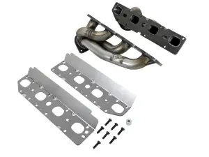 Afe - Advance Flow Engineering - 48-32021 | AFE Power Twisted Steel 304 Stainless Steel Short Tube Header (2009-2023 Challenger, Charger V8-5.7L) - Image 2