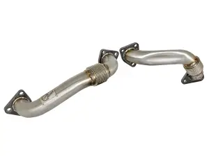 48-34009 | AFE Power Twisted Steel Headers, Up-Pipes (2001-2004 Silverado, Sierra 2500 HD, 3500 HD V8-6.6L (td) LB7)