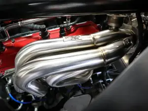 Afe - Advance Flow Engineering - 48-34148-H | aFe Power Twisted Steel 304 Stainless Steel Long Tube Header For Chevrolet Corvette (C8) V8-6.2L | Brushed Finish - Image 3