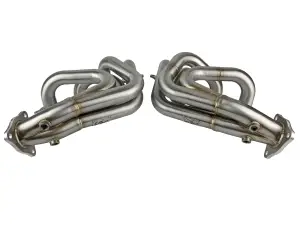 Afe - Advance Flow Engineering - 48-34148-H | aFe Power Twisted Steel 304 Stainless Steel Long Tube Header For Chevrolet Corvette (C8) V8-6.2L | Brushed Finish - Image 6