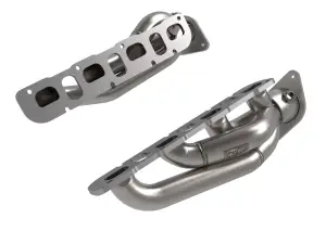 Afe - Advance Flow Engineering - 48-38031 | aFe Power Twisted Steel 304 Stainless Steel Short Tube Header For Jeep Wrangler 392 V8-6.4L | Raw Finish - Image 2