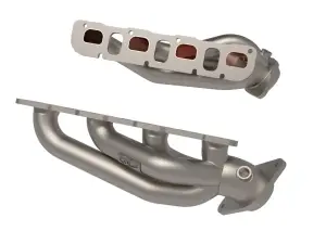 Afe - Advance Flow Engineering - 48-38031-T | aFe Power Twisted Steel 304 Stainless Steel Short Tube Header For Jeep Wrangler 392 V8-6.4L | Titanium Ceramic Coating - Image 2