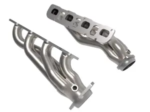 Afe - Advance Flow Engineering - 48-38032 | aFe Power Twisted Steel 304 Stainless Steel Short Tube Header For Jeep Grand Cherokee Trackhawk (WK2) / Dodge Durango SRT Hellcat V8-6.2L (sc) | Raw Finish - Image 2