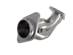 Afe - Advance Flow Engineering - 48-38032 | aFe Power Twisted Steel 304 Stainless Steel Short Tube Header For Jeep Grand Cherokee Trackhawk (WK2) / Dodge Durango SRT Hellcat V8-6.2L (sc) | Raw Finish - Image 4