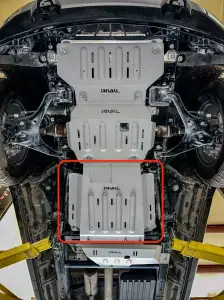 RIVAL 4X4 - 2333.1857.2.6 | RIVAL Aluminum Transmission Catalytic Converter Skid Plate (2015-2025 F150 EcoBoost V8 except PowerBoost) - Image 3