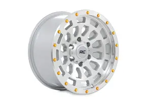 Rough Country - 87170918C | Rough Country 87 Series Wheel | Simulated Beadlock / Full Machine / 17x8.5 / 5x5 / +0mm - Image 4