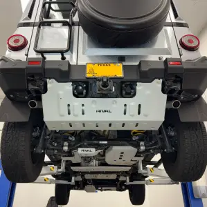 RIVAL 4X4 - 2333.4507.1.6 | RIVAL Aluminum Exhaust Skid Plate (2023-2025 Grenadier) - Image 2