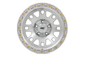 82170918C | Rough Country 82 Series Wheel | One-Piece / Full Machined / 17x9 / 5x5 / -12mm