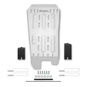 2333.1893.1.6 | RIVAL Aluminum Catalytic Converter Skid Plate (2022-2025 Maverick EcoBoost, 2020-2025 Bronco Sport)