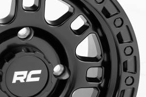Rough Country - 82150735 | Rough Country 82 Series Wheel | UTV / Semi Gloss Black / 15x7 / 4x110 / +10mm - Image 6