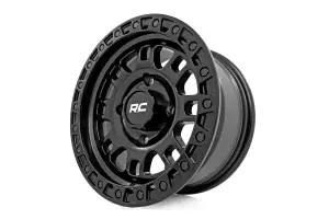 Rough Country - 82150737 | Rough Country 82 Series Wheel | UTV / Semi Gloss Black / 15x7 / 5x4.5 / +10mm - Image 2