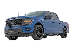 Rough Country - 47540 | Rough Country -2 Inch Front -4 Inch Rear M1 Adjustable Lowering Monotube Struts For Ford F-150 4WD - Image 2