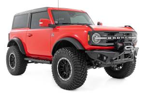 Rough Country - 41008A | Rough Country BA2 Running Boards For Ford Bronco | 2 Door, Amber/White LED - Image 3