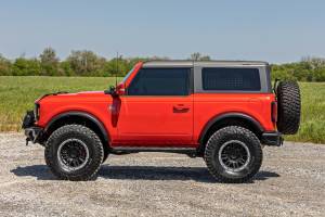 Rough Country - 41008A | Rough Country BA2 Running Boards For Ford Bronco | 2 Door, Amber/White LED - Image 6
