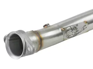 Afe - Advance Flow Engineering - 48-34130-1YC | AFE Power Twisted Steel Mid Pipe 3 IN 304 Stainless Steel w/ Cat (2014-2019 Corvette V8-6.2L, 6.2L sc) - Image 3