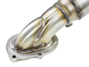 Afe - Advance Flow Engineering - 48-34130-1YC | AFE Power Twisted Steel Mid Pipe 3 IN 304 Stainless Steel w/ Cat (2014-2019 Corvette V8-6.2L, 6.2L sc) - Image 5