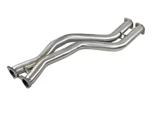 Afe - Advance Flow Engineering - 48-36324 | AFE Power Twisted Steel 2-1/2 IN 304 Stainless Steel X-Pipe (2001-2006 M3 (E46) L6-3.2L S54) - Image 2