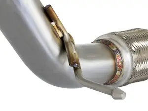 Afe - Advance Flow Engineering - 48-36605 | AFE Power Twisted Steel 2-1/2 IN Mid-Pipe 304 Stainless Steel (2016-2021 Civic, Civic Si L4-15L t) - Image 3
