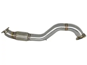 Afe - Advance Flow Engineering - 49-36617 | AFE Power Twisted Steel 3 IN Rear Down-Pipe/Mid-Pipe (2017-2021 Civic Type R L4-2.0L t) - Image 1