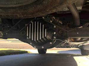 PML Covers - 10756-2004-B | PML Cover Nissan Dana 44 Differential Cover for Nissan Titan | Black Powder Coated, With Clip And Bracket For 2004 Model - Image 3