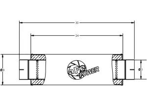 Afe - Advance Flow Engineering - 49-91012 | AFE Power MACH Force-Xp 5 IN 409 Stainless Steel Muffler - Image 4
