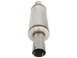 Afe - Advance Flow Engineering - 49M00025 | AFE Power ATLAS 3-1/2" Aluminized Stainless Steel Muffler - Image 3