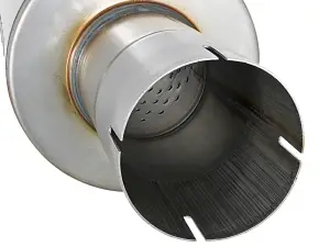 Afe - Advance Flow Engineering - 49M00025 | AFE Power ATLAS 3-1/2" Aluminized Stainless Steel Muffler - Image 4