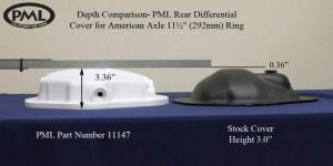 PML Covers - 11176-B | PML Covers AAM 12.0 14 Bolt Differential Cover For Ram 2500/3500 | Black Powder Coated - Image 2