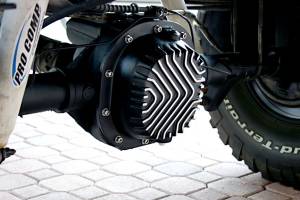 PML Covers - 9519-AC | PML Covers Ford 8.8, Patterned Fins 10 Bolt Differential Cover For Ford Crown Victoria, Expedition, Explorer, Lighting & F-150 | Natural As-Cast Finish - Image 2