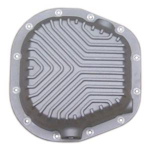 9513-AC | PML Covers Ford Sterling 10.25/10.5 Patterned Fins 12 Bolt Differential Cover For Ford F-250/F-350 & Excursion | Natural As-Cast Finish