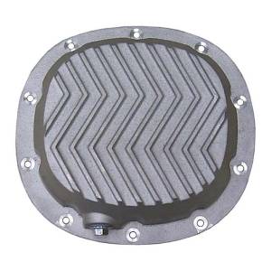 9401-4-AC | PML Covers As GM 7.5/7.6 Patterned Fins 10 Bolt Differential Cover For Chevrolet Astro Van, Camaro & S10 / GMC Jimmy, S15, Safari Van, Sonoma & Typhoon | Natural As-Cast Finish, Stock Bolt Size 5/16 Inch - 18x5/8 (-4)
