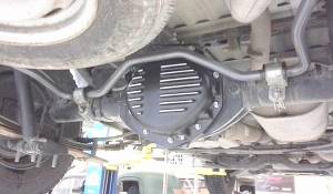 PML Covers - 11035-AC | PML Covers GM 8.0 10 Bolt Torsen Differential Cover For Chevrolet Colorado, SSR & Trailblazer / GMC Canyon & Envoy / Isuzu Ascender / Saab 9-7X | Natural As-Cast Finish - Image 3